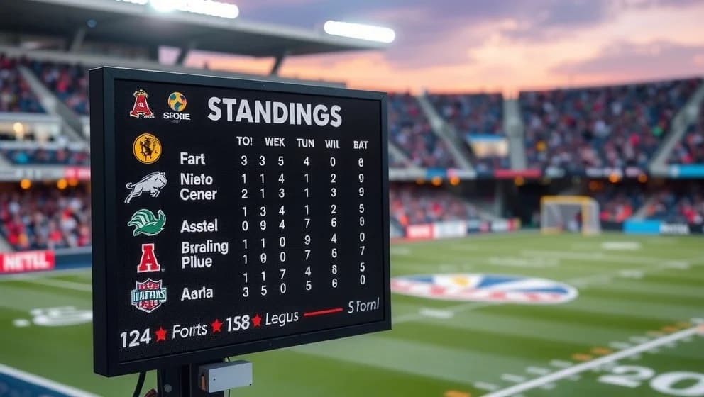 Poängställning i Schweiziska Superligan