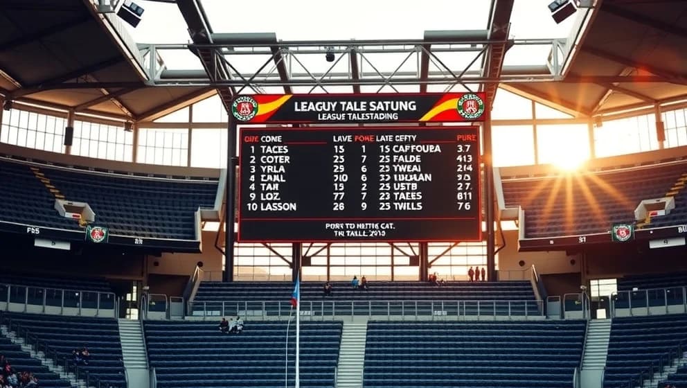Poängställningen i Hoffenheim just nu